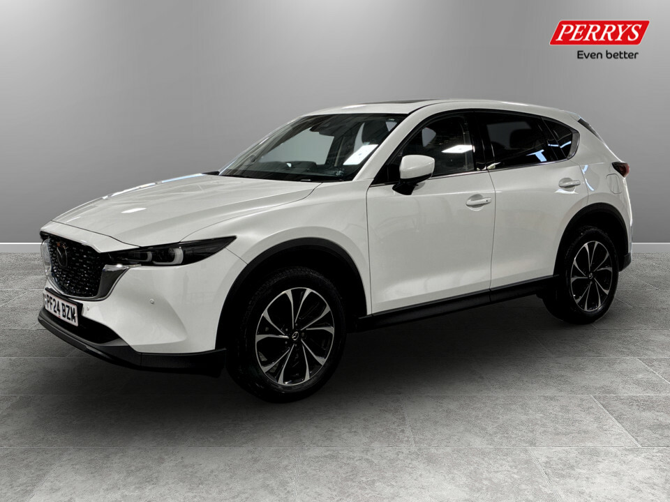 Mazda CX-5 2.0 E-skyactiv G Mhev Exclusive-line PF24BZM White #3