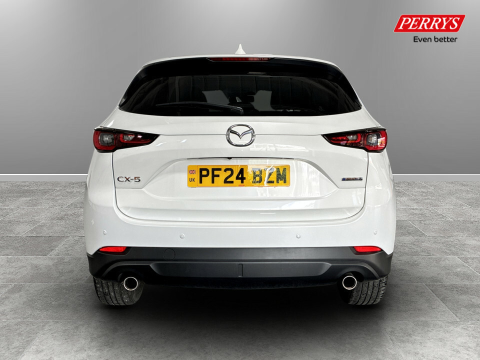 Mazda CX-5 2.0 E-skyactiv G Mhev Exclusive-line PF24BZM White #6