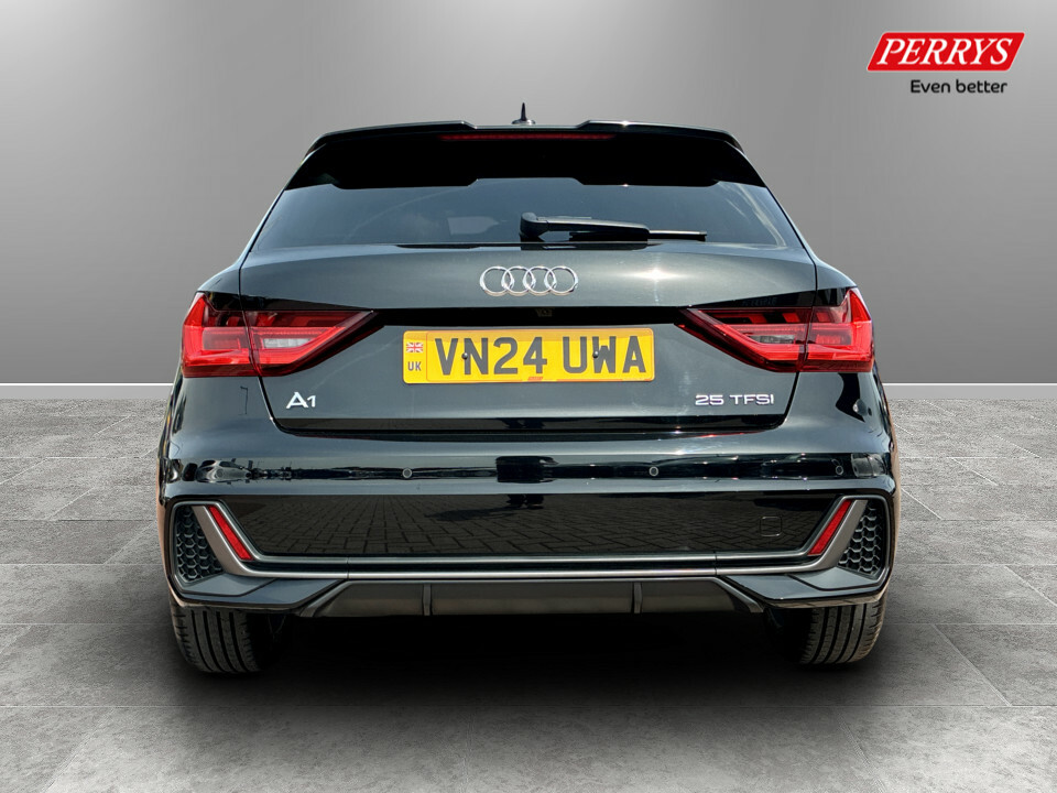 Audi A1 25 Tfsi S Line S Tronic VN24UWA Black #6
