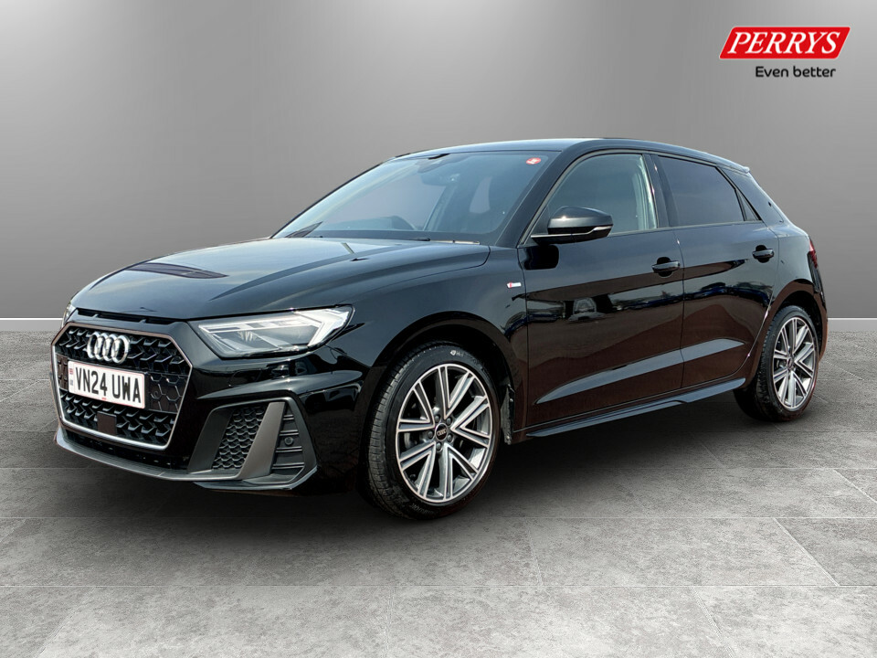 Audi A1 25 Tfsi S Line S Tronic VN24UWA Black #3