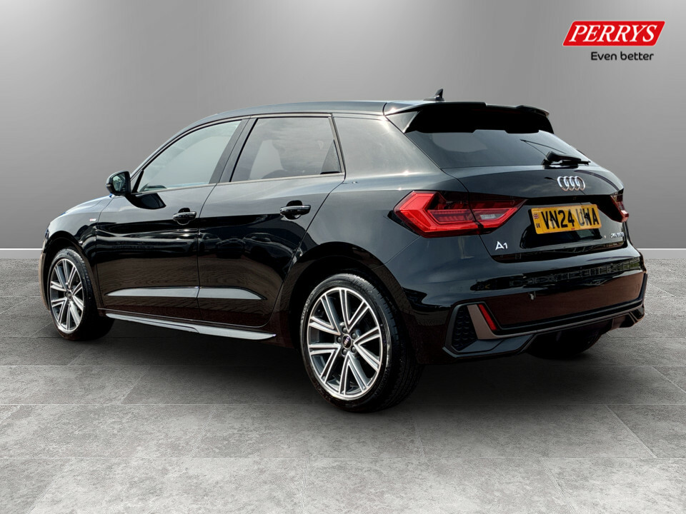 Audi A1 25 Tfsi S Line S Tronic VN24UWA Black #5
