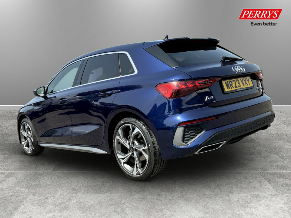 Audi A3 30 Tfsi S Line S Tronic WR23VXY Blue #5