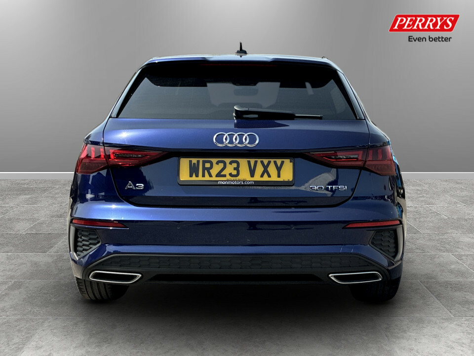 Audi A3 30 Tfsi S Line S Tronic WR23VXY Blue #6