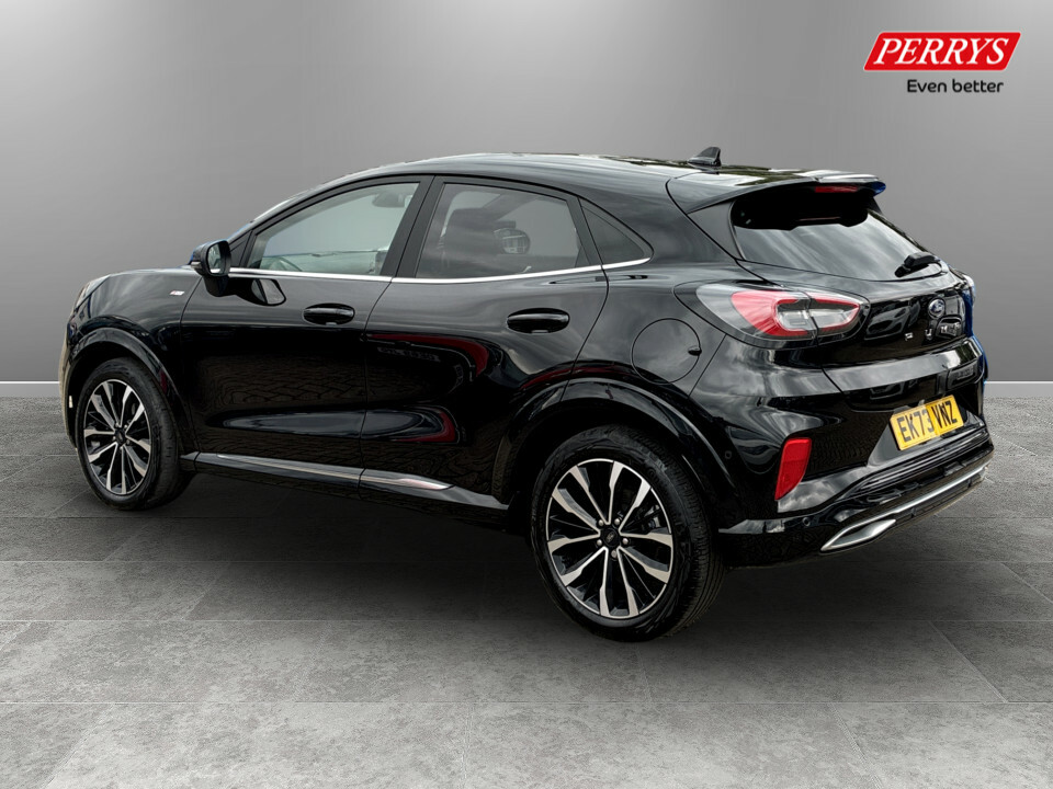 Ford Puma 1.0 Ecoboost Hybr Mhev 155 St-line Vignale Dct EK73VNZ Black #5