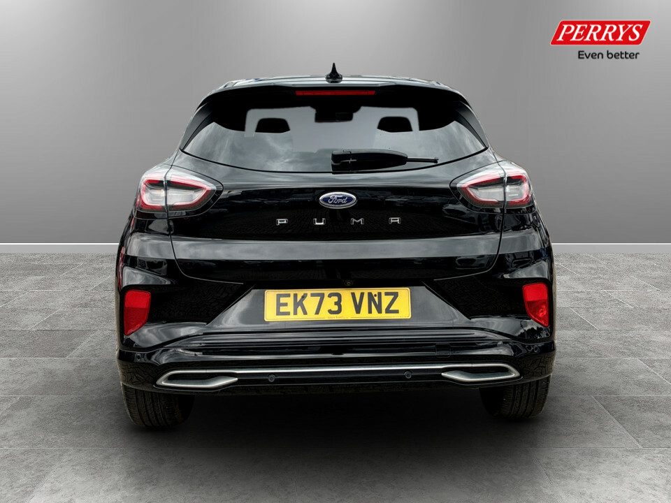 Ford Puma 1.0 Ecoboost Hybr Mhev 155 St-line Vignale Dct EK73VNZ Black #6