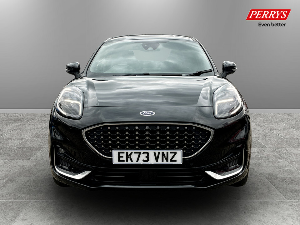 Ford Puma 1.0 Ecoboost Hybr Mhev 155 St-line Vignale Dct EK73VNZ Black #2