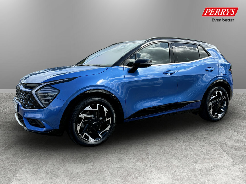 Kia Sportage 1.6T Gdi 48V Isg Gt-line S Dct Awd RE23CCV Blue #3