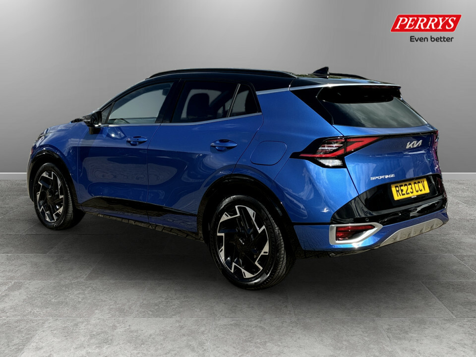 Kia Sportage 1.6T Gdi 48V Isg Gt-line S Dct Awd RE23CCV Blue #5