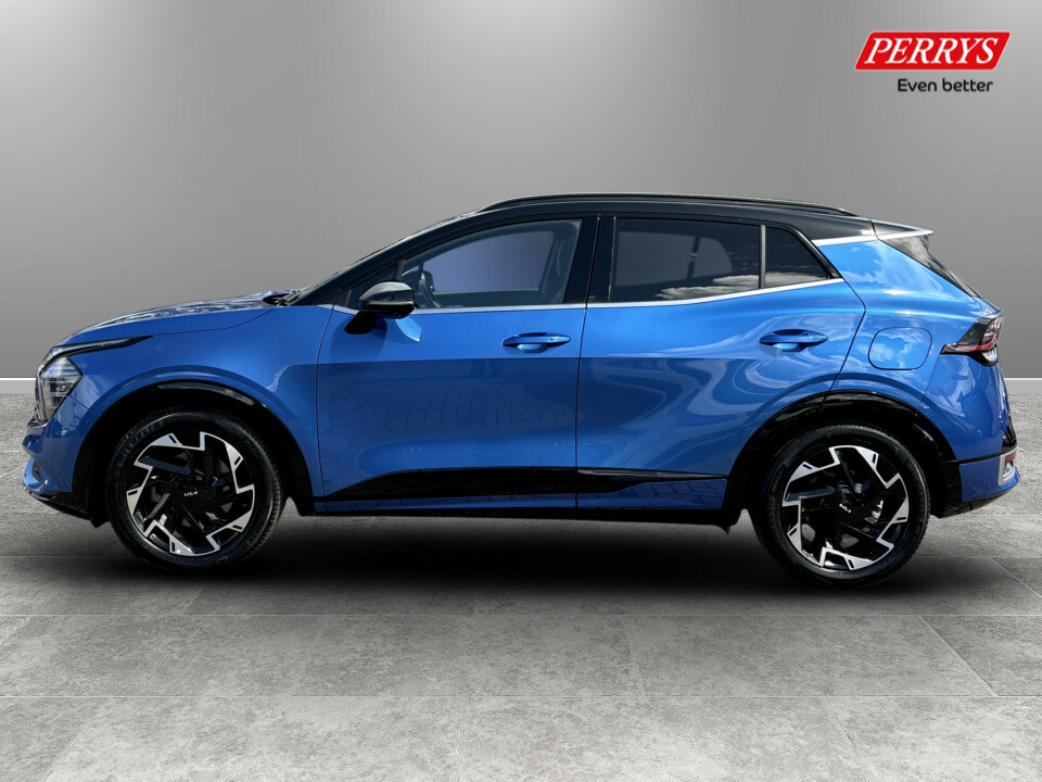 Kia Sportage 1.6T Gdi 48V Isg Gt-line S Dct Awd RE23CCV Blue #4