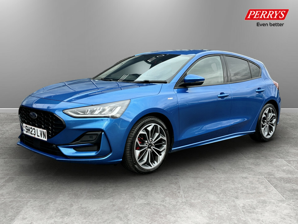 Ford Focus 1.0 Ecoboost Hybrid Mhev 155 St-line X SH23LVN Blue #3