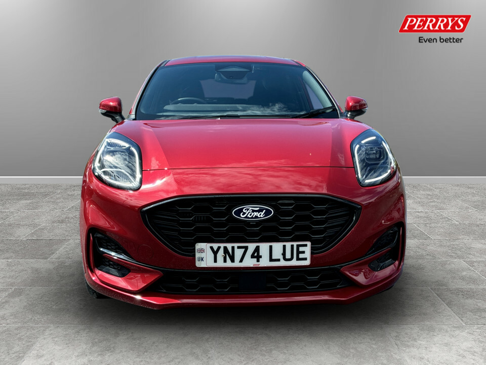 Ford Puma 1.0 Ecoboost Hybrid Mhev St-line YN74LUE Red #2