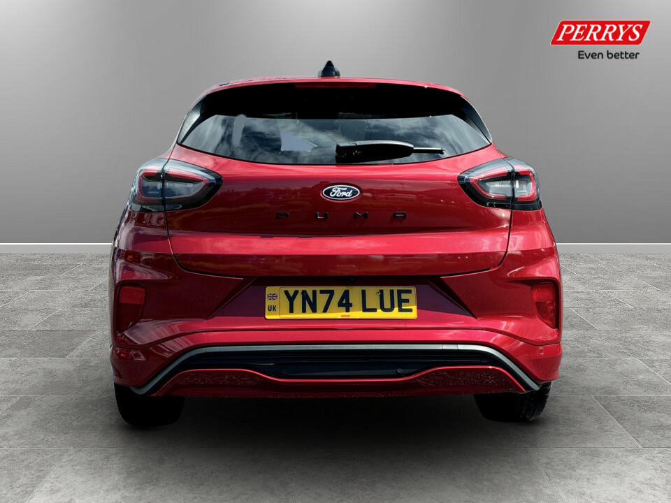 Ford Puma 1.0 Ecoboost Hybrid Mhev St-line YN74LUE Red #6
