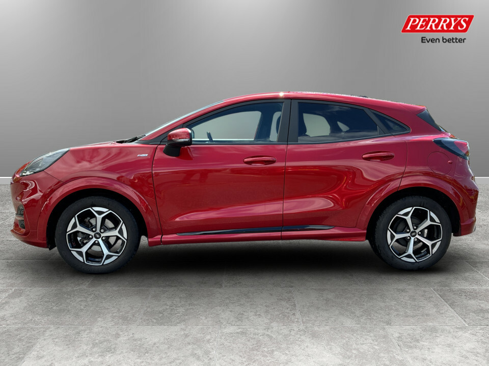 Ford Puma 1.0 Ecoboost Hybrid Mhev St-line YN74LUE Red #4