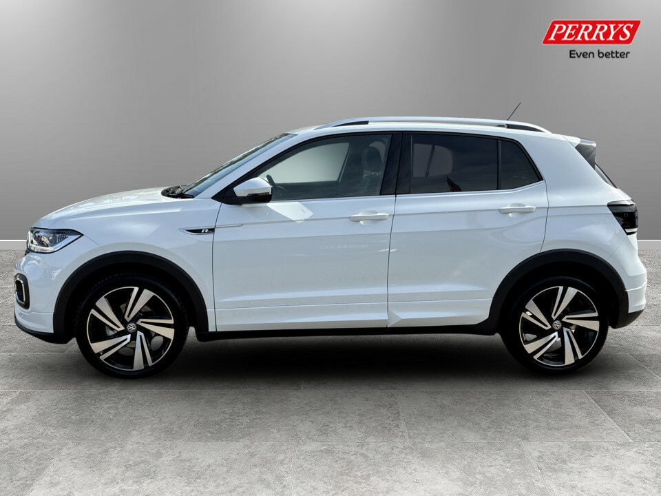 Volkswagen T-Cross 1.0 Tsi 115 R-line Dsg White #4