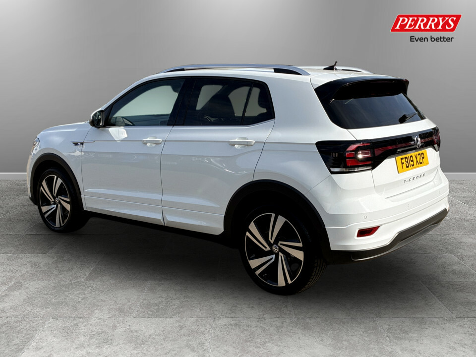 Volkswagen T-Cross 1.0 Tsi 115 R-line Dsg White #5
