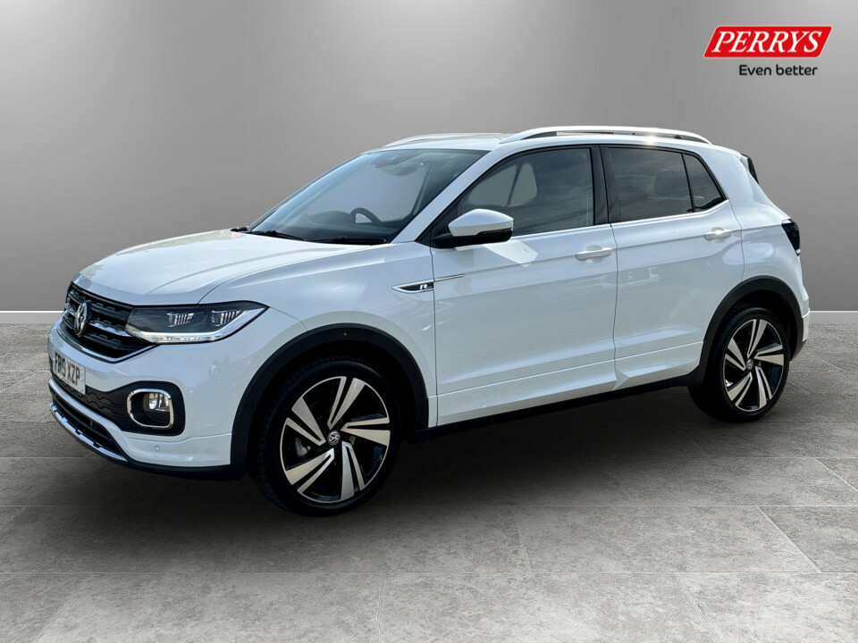 Volkswagen T-Cross 1.0 Tsi 115 R-line Dsg White #3