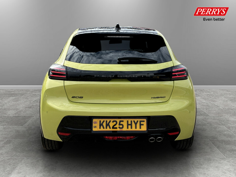 Peugeot 208 1.2 Hybrid 145 Gt Premium E-dsc6 KK25HYF Yellow #6