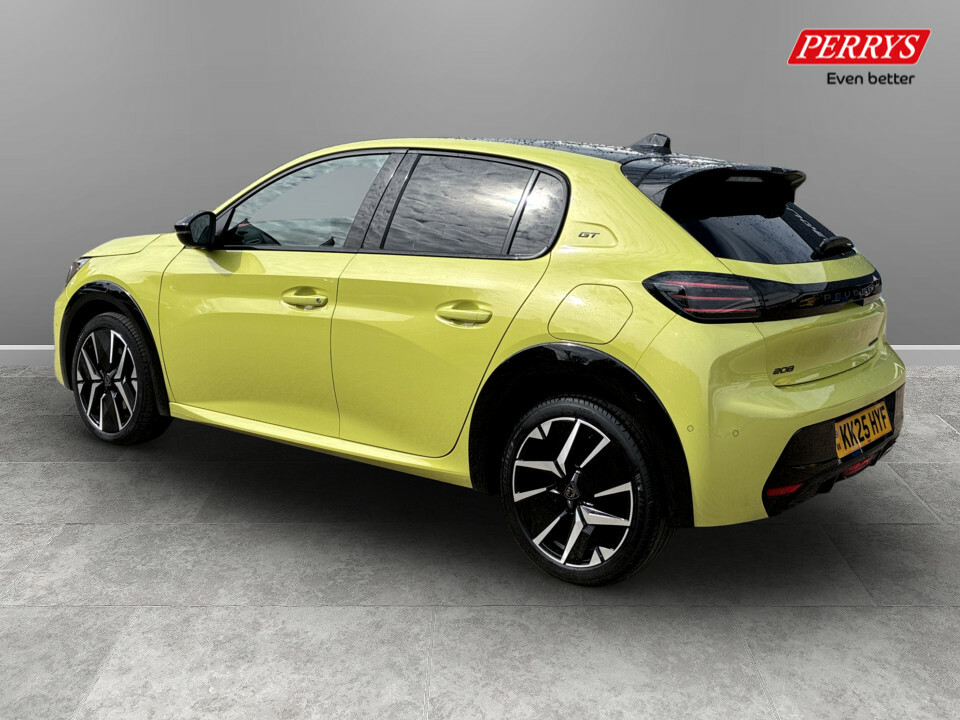 Peugeot 208 1.2 Hybrid 145 Gt Premium E-dsc6 KK25HYF Yellow #5