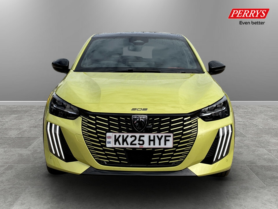 Peugeot 208 1.2 Hybrid 145 Gt Premium E-dsc6 KK25HYF Yellow #2