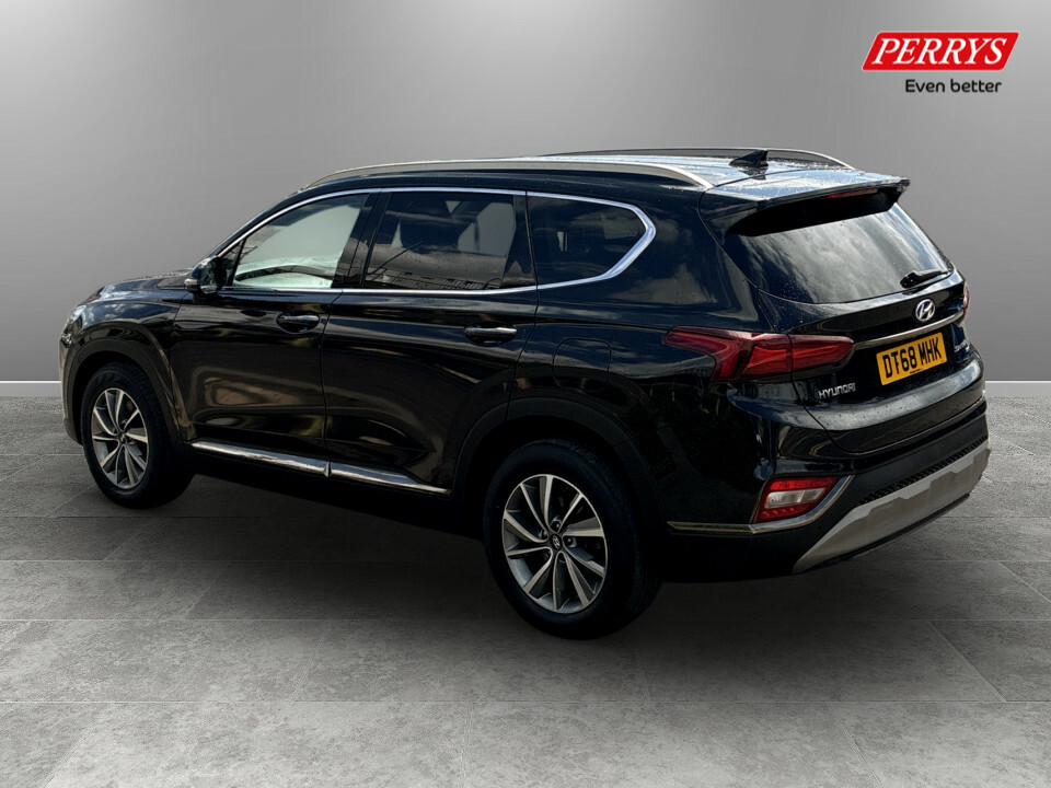 Hyundai Santa Fe 2.2 Crdi Premium 4Wd Black #5