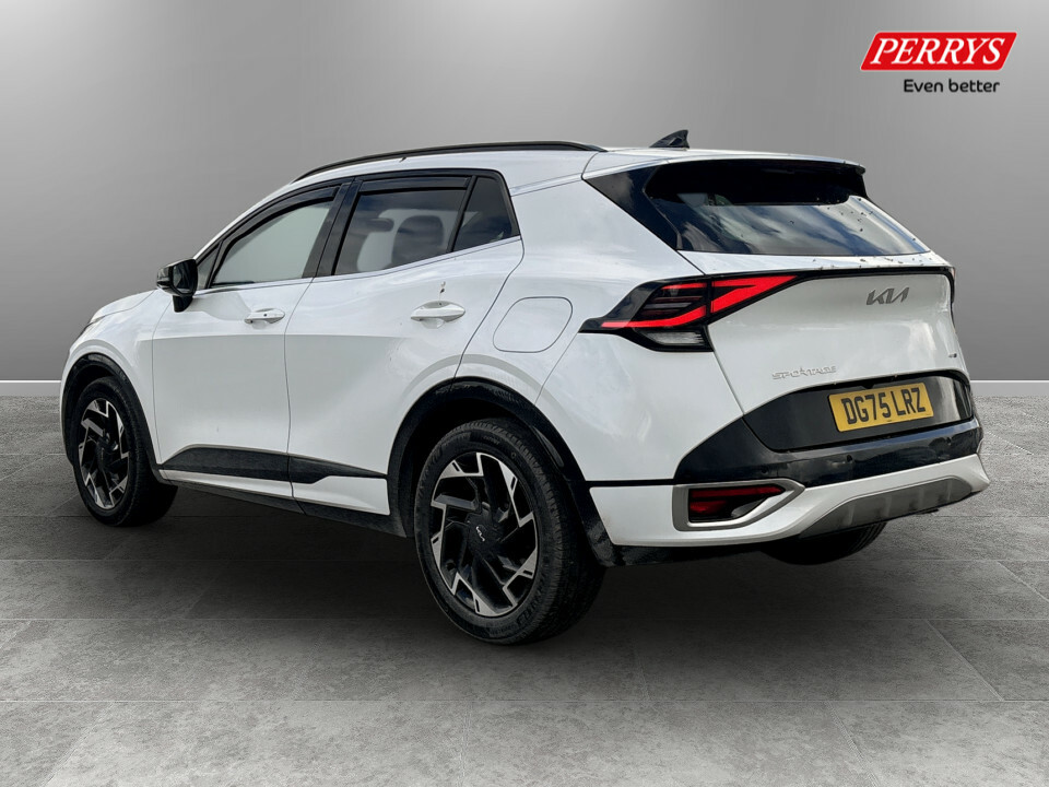 Kia Sportage 1.6T Gdi 157 48V Isg Gt-line Dct DG75LRZ White #5