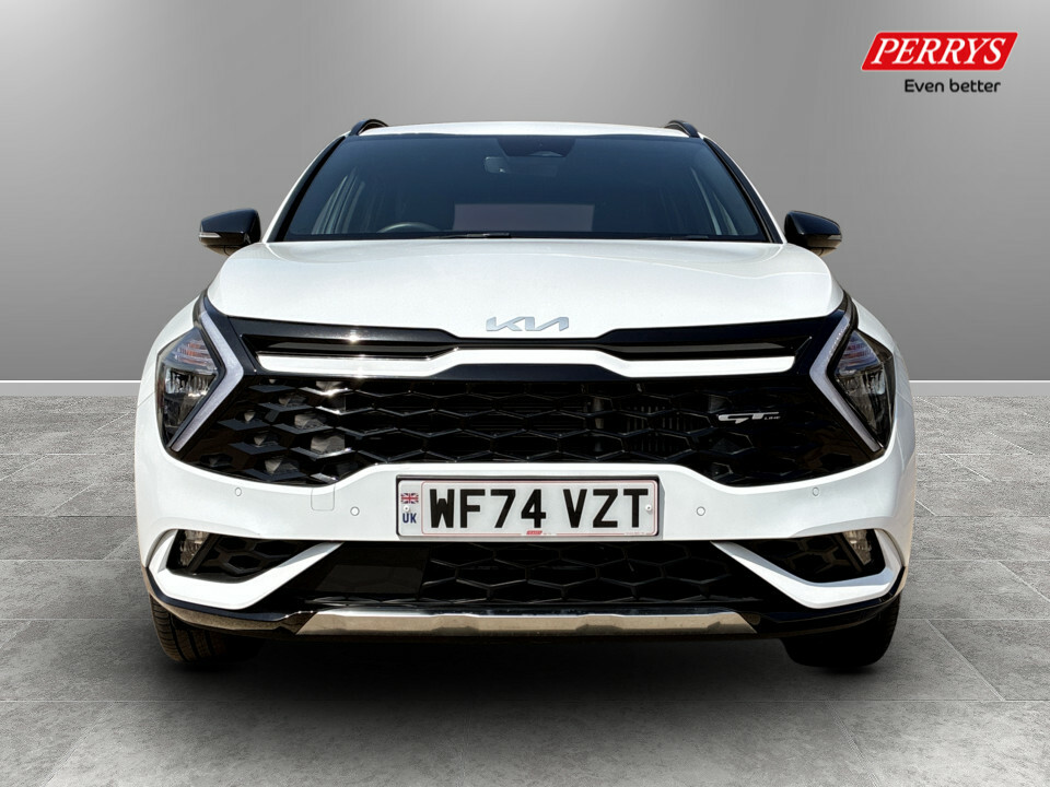 Kia Sportage 1.6T Gdi 241 Phev Gt-line Awd White #2
