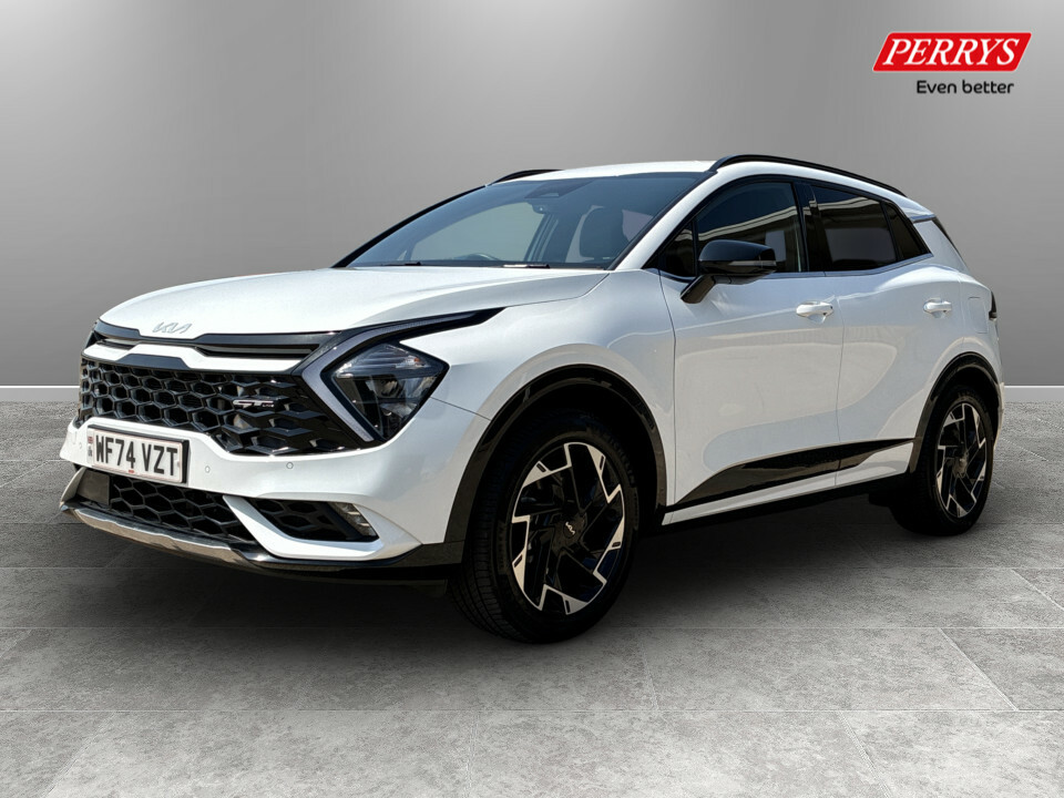 Kia Sportage 1.6T Gdi 241 Phev Gt-line Awd White #3