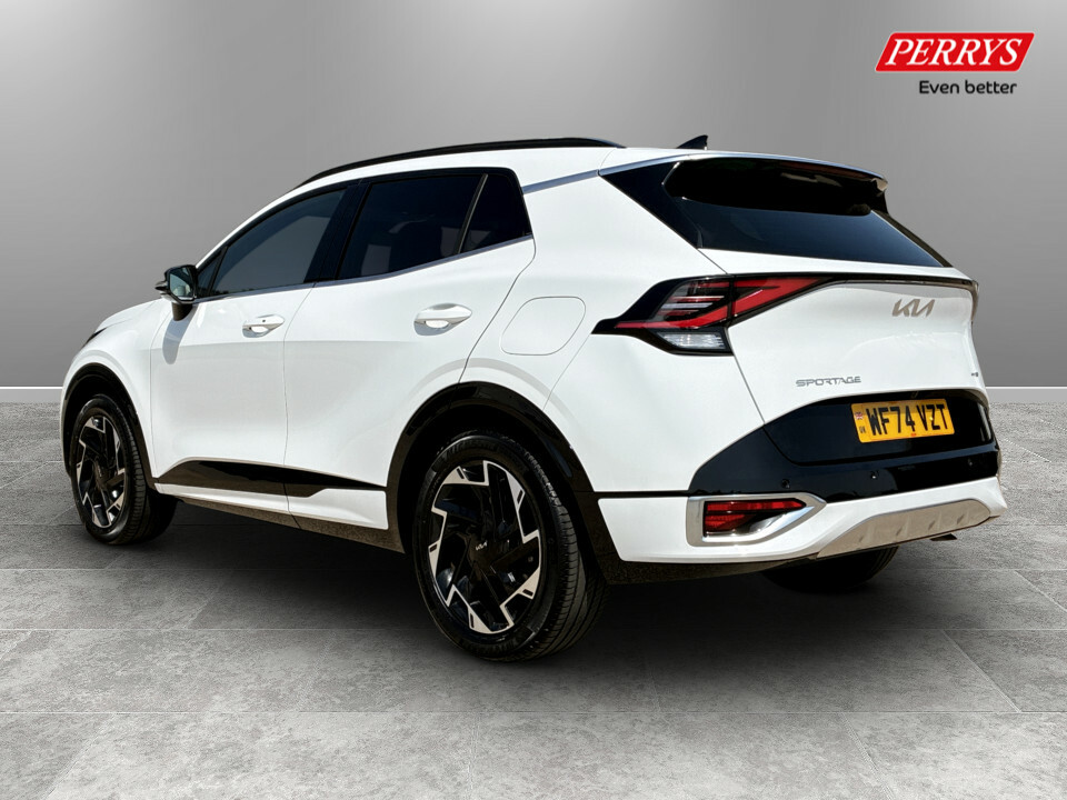 Kia Sportage 1.6T Gdi 241 Phev Gt-line Awd White #5