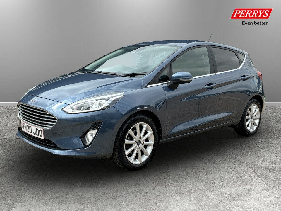 Ford Fiesta 1.0 Ecoboost 95 Titanium FV20JDO Blue #3