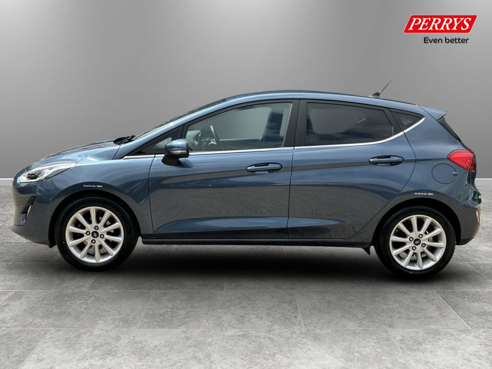 Ford Fiesta 1.0 Ecoboost 95 Titanium FV20JDO Blue #4