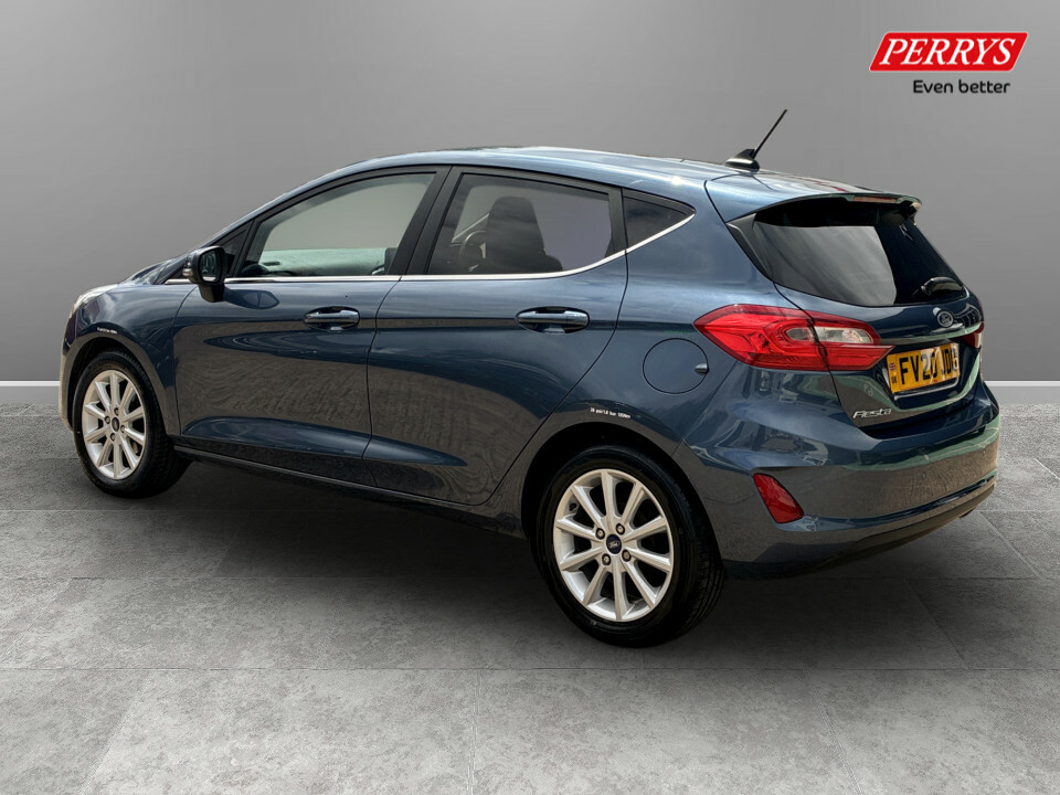 Ford Fiesta 1.0 Ecoboost 95 Titanium FV20JDO Blue #5