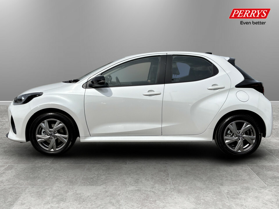 Mazda 2 1.5I Hybrid Exclusive Line Cvt RE26BNO White #4