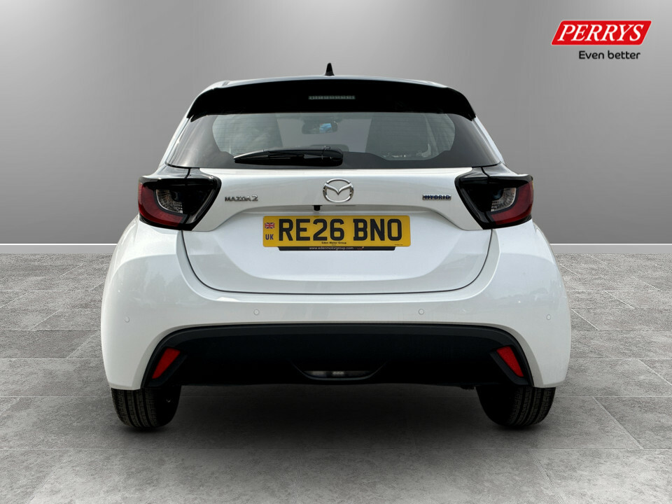Mazda 2 1.5I Hybrid Exclusive Line Cvt RE26BNO White #6