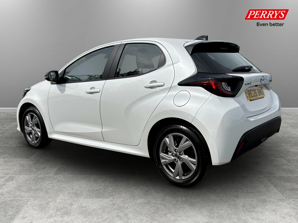Mazda 2 1.5I Hybrid Exclusive Line Cvt RE26BNO White #5