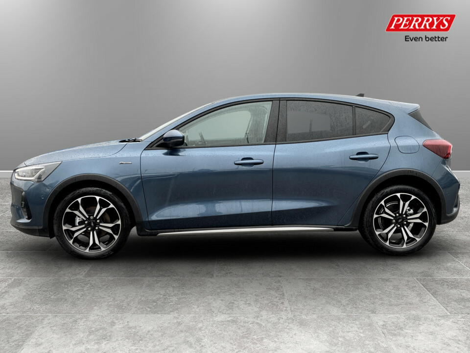 Ford Focus 1.0 Ecoboost Hybrid Mhev 155 Active X EN25YHV Blue #4