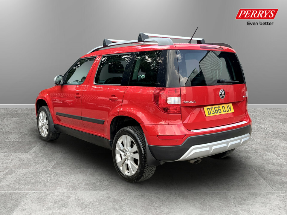 Skoda Yeti 1.2 Tsi 110 Se L Red #5