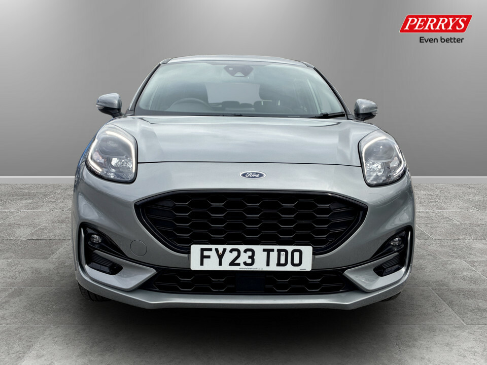 Ford Puma 1.0 Ecoboost Hybrid Mhev 155 St-line FY23TDO Silver #2