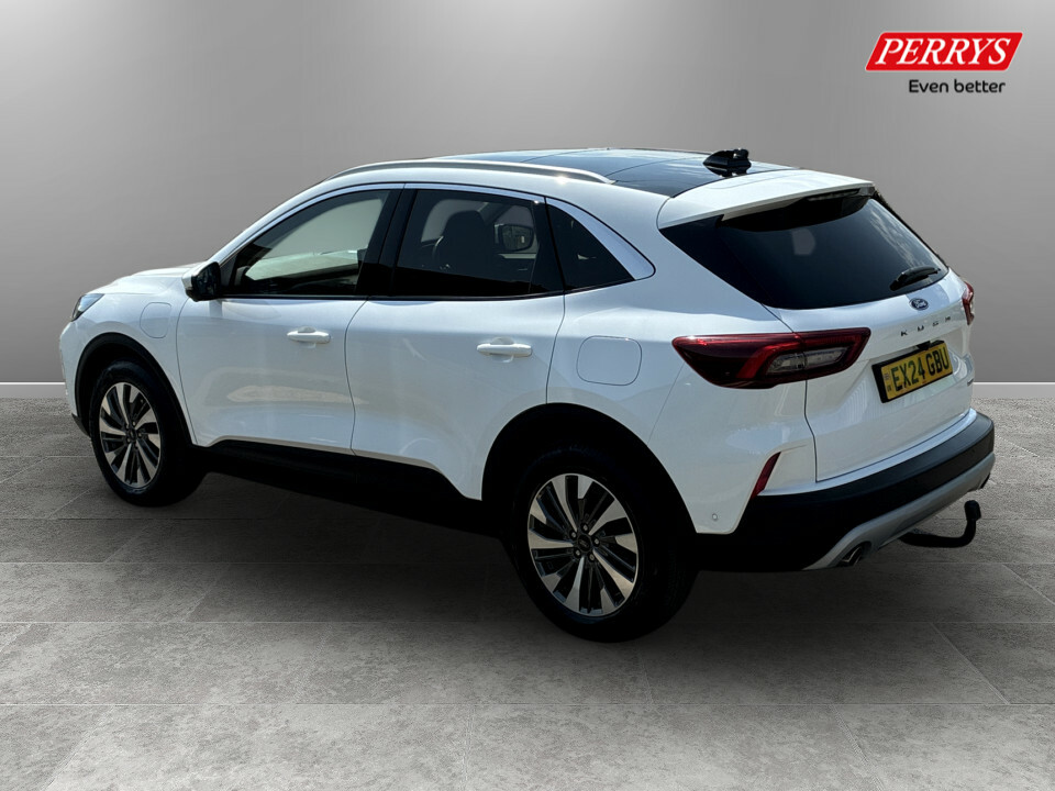 Ford Kuga 2.5 Phev Titanium Cvt EX24GBU White #5