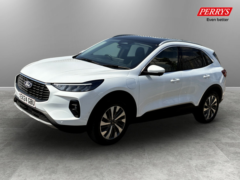 Ford Kuga 2.5 Phev Titanium Cvt EX24GBU White #3