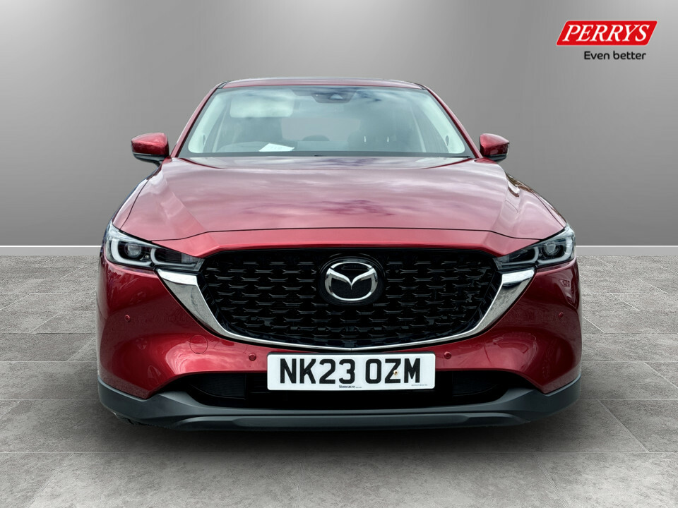 Mazda CX-5 2.0 E-skyactiv G Mhev Exclusive-line NK23OZM Red #2