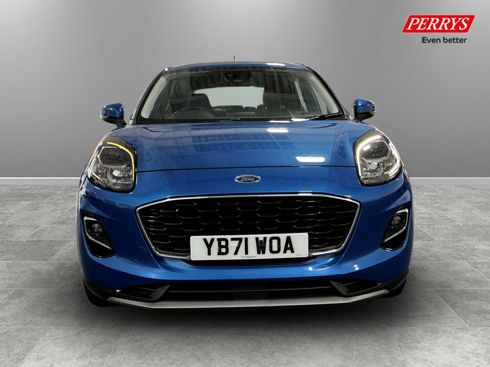 Ford Puma 1.0 Ecoboost Hybrid Mhev Titanium YB71WOA Blue #2