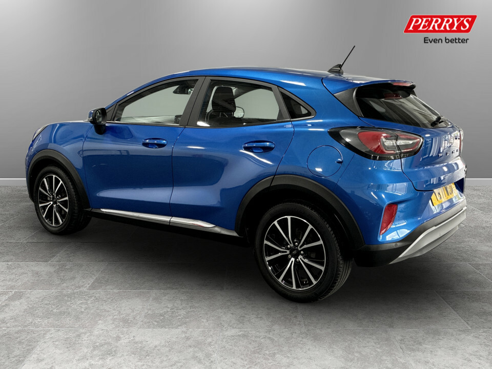 Ford Puma 1.0 Ecoboost Hybrid Mhev Titanium YB71WOA Blue #5