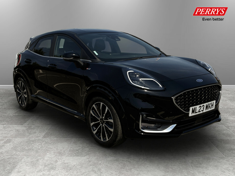 Ford Puma 1.0 Ecoboost Hybrid Mhev 155 St-line Vignale Black