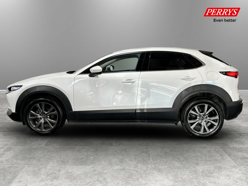 Mazda CX-30 2.0 E-skyactiv X Mhev Takumi PO24NLM White #4