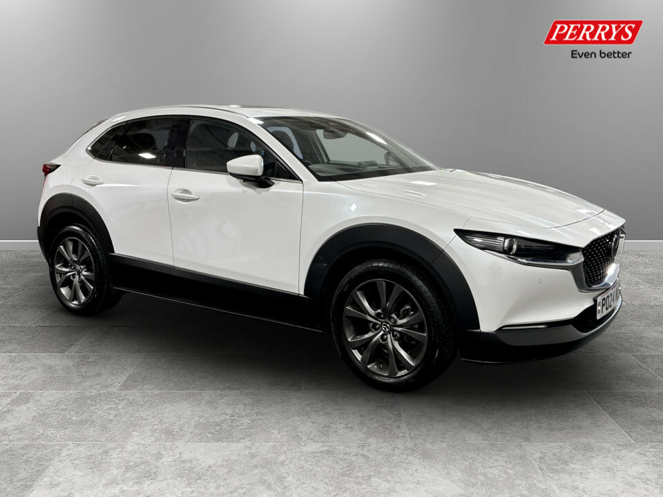 Mazda CX-30 2.0 E-skyactiv X Mhev Takumi White