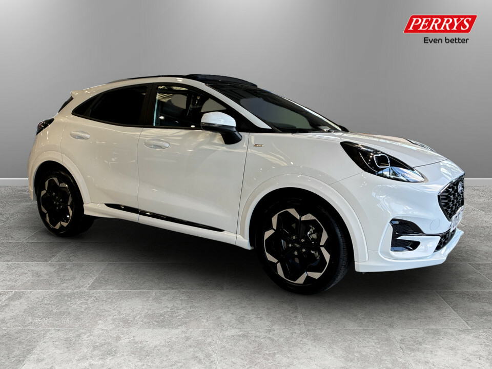 Ford Puma Puma St-line X 1.0L Ecoboost 125Ps Mhev 6 S White