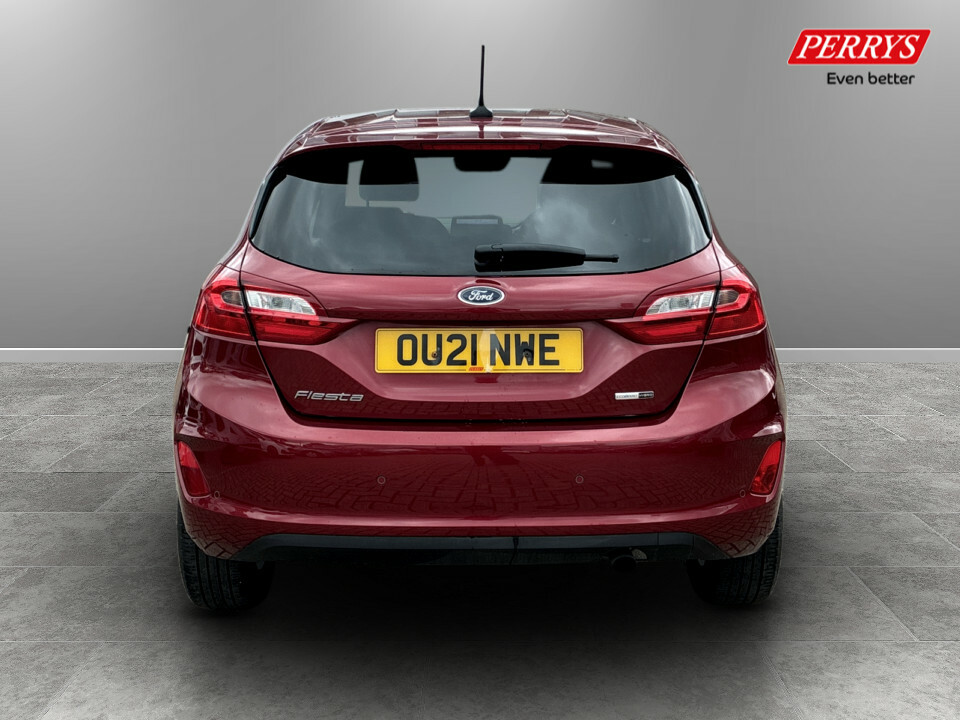 Ford Fiesta 1.0 Ecoboost Hybrid Mhev 125 Titanium OU21NWE Red #6