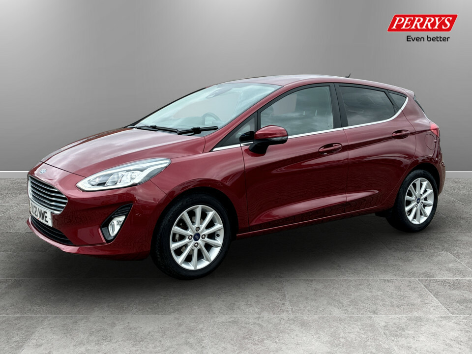 Ford Fiesta 1.0 Ecoboost Hybrid Mhev 125 Titanium OU21NWE Red #3
