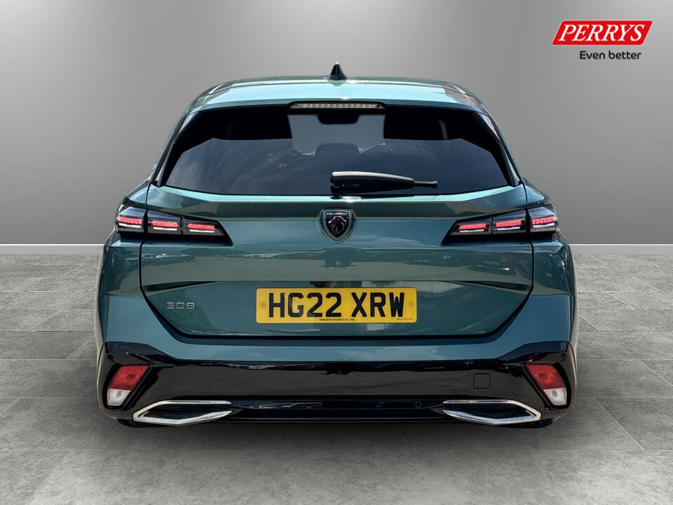 Peugeot 308 1.2 Puretech Allure Premium Eat8 HG22XRW Blue #6