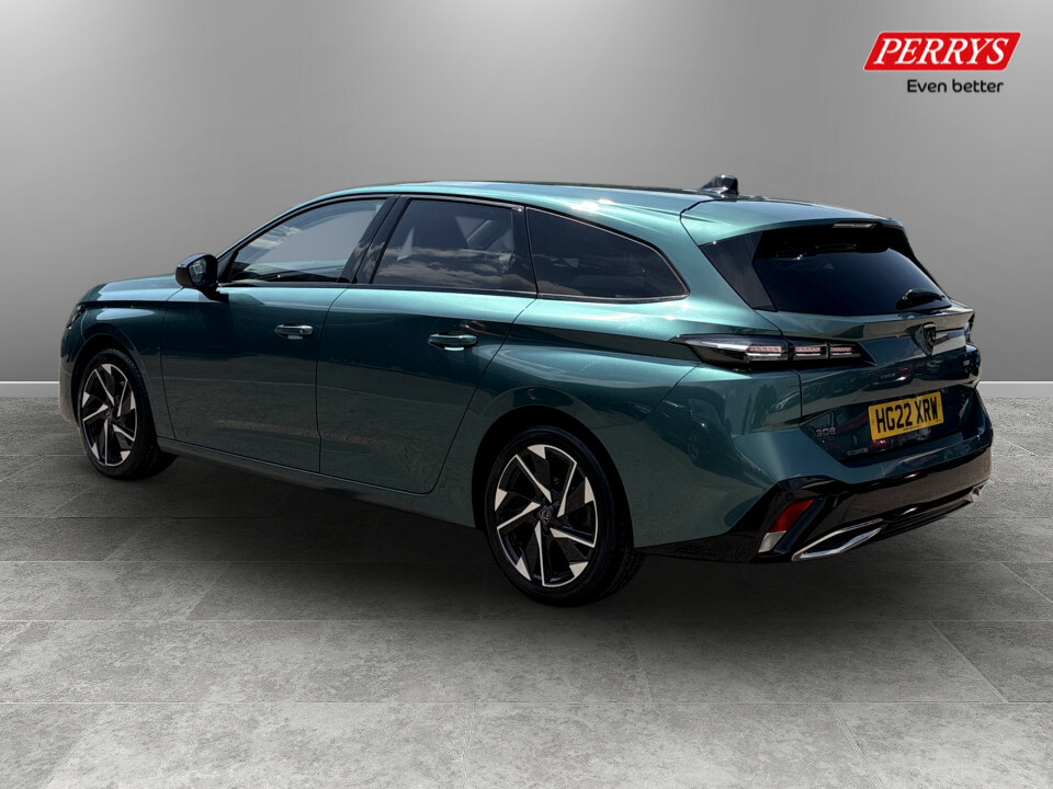 Peugeot 308 1.2 Puretech Allure Premium Eat8 HG22XRW Blue #5